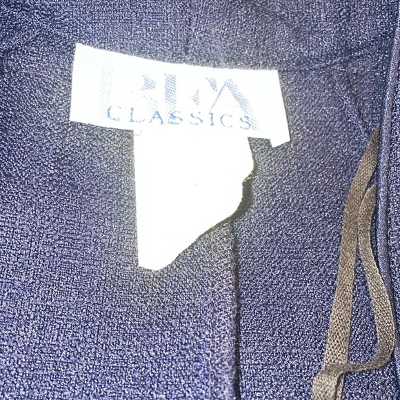 BFA Classics 3 piece ⭐️Vintage⭐️ suit in Navy. 1980’s in excellent condition W - Picture 4 of 6